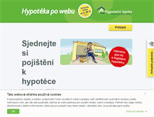 Tablet Screenshot of hypotekapowebu.cz
